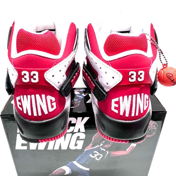 NEW!!!! PATRICK EWING RED ROGUE MENS NEW WITH BOX CHOOSE YOUR SIZE 1BM01309-602 - Picture 7 of 12